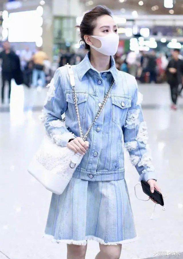 穿衣搭配|刘诗诗这才是嫁给爱情的模样！穿着“二分裙”也敢走机场，真大方