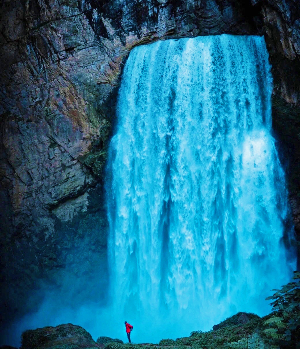 万豪|为什么羊皮洞瀑布比黄果树还要火？