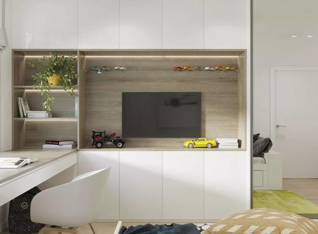 68平方米的两居室,装修效果时尚,简约大气,还带有阳光房