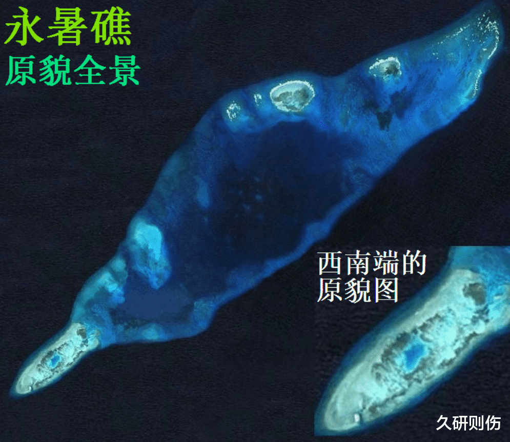 人工岛|比石油还珍贵！卫星看永暑岛：四面都是海水，怎么会有淡水？