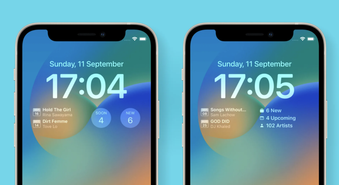iOS|iOS 16首次可以在锁屏上定义睡眠追踪、音乐、遥控器等
