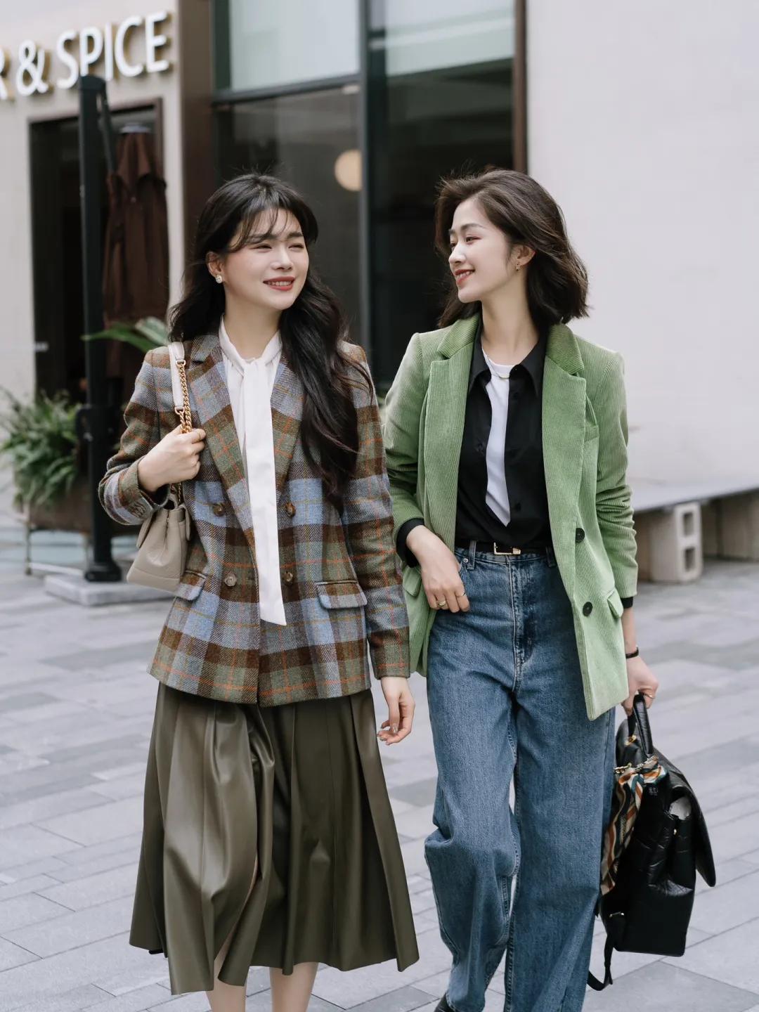 西装|回归职场怎么穿显高级?休闲西服和小香风今年很火,潮人都很爱穿