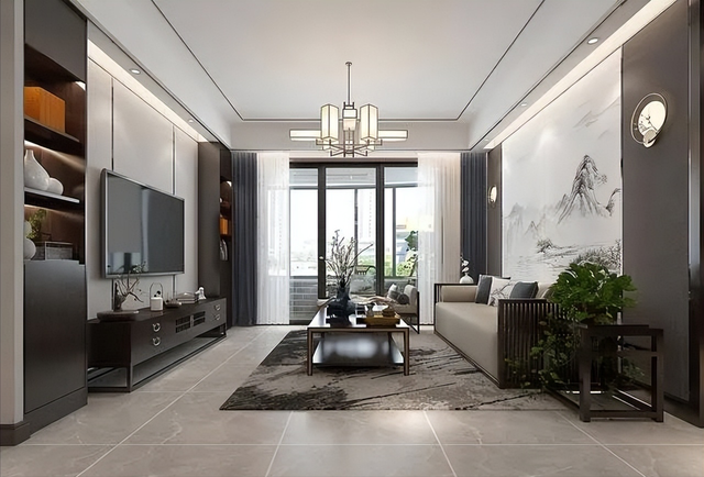 新中式装修案例，低调高贵、内敛儒雅，打造东方美学