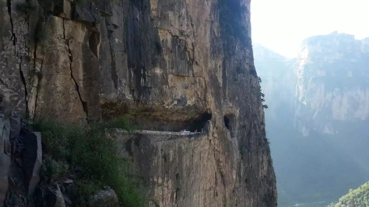 森林公园|巍巍太行八百里，骑友贪恋八挂壁（五）五骑友骑行穽底挂壁