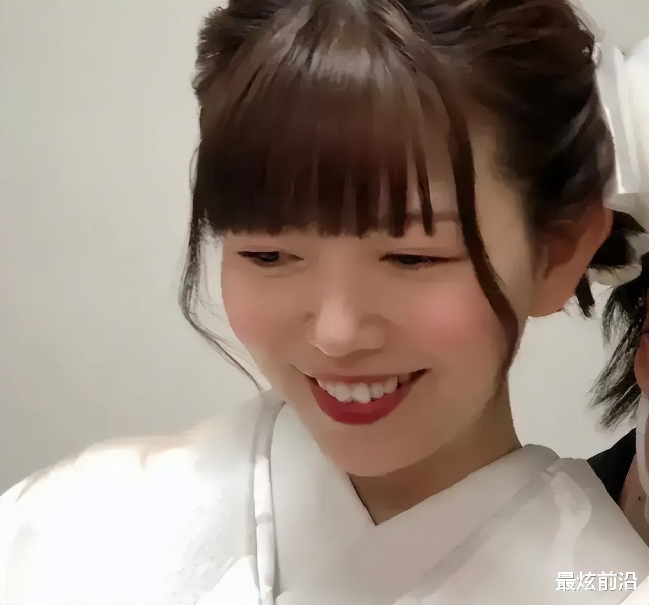 齐刘海 山口百惠儿媳才貌双全，结婚穿和服留齐刘海，没婆婆年轻时漂亮