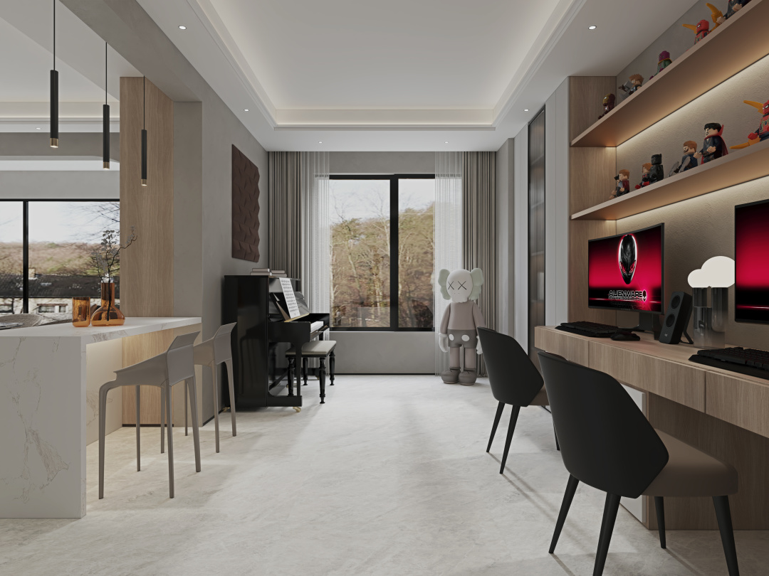 【鲁班装饰】山语桃源143m2现代风格 归初