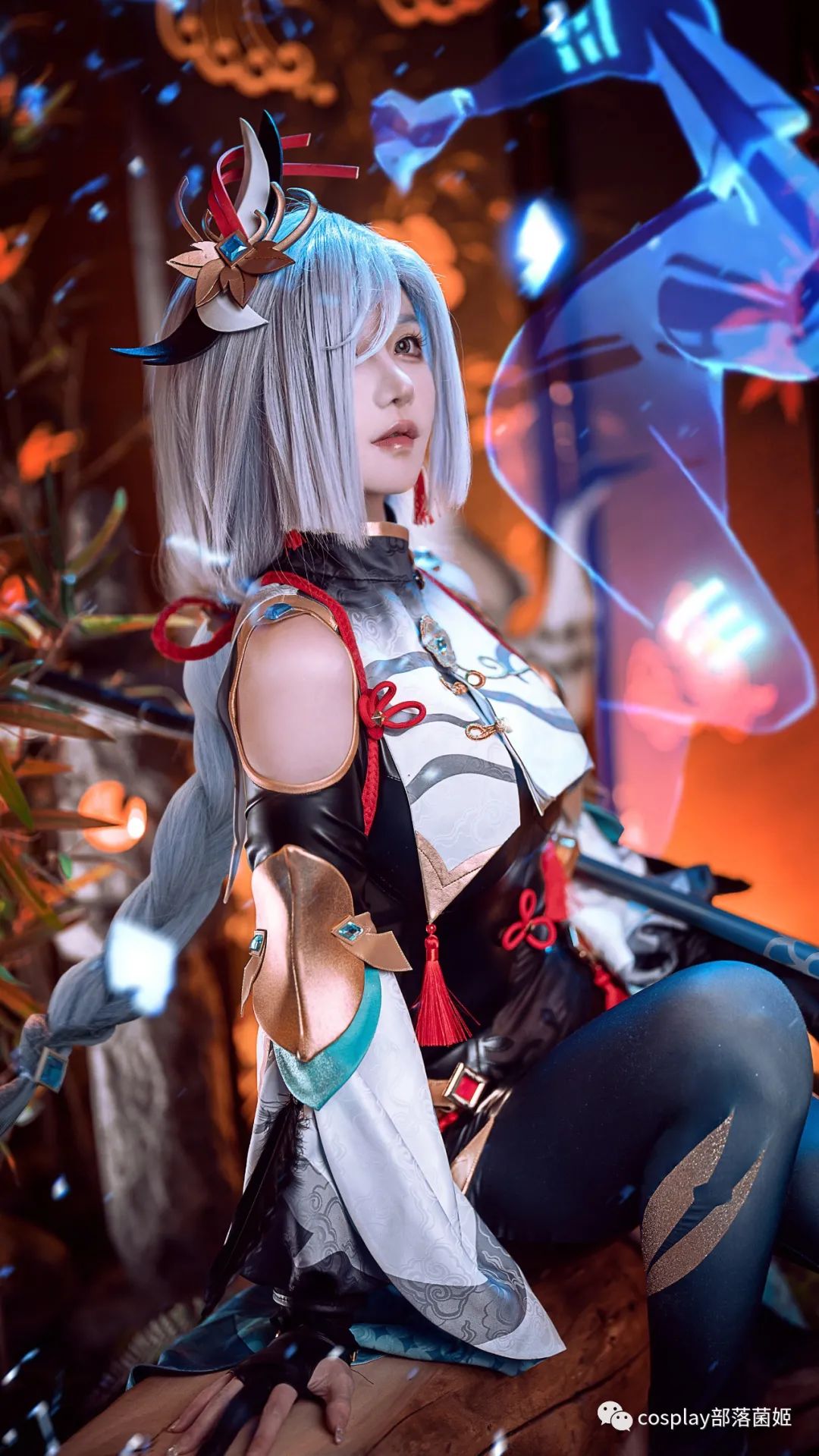 |cos：原神申鹤cos正片@露儿