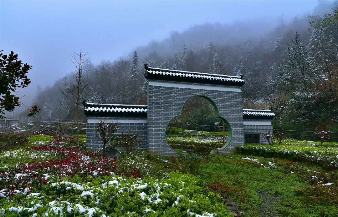 三亚|陕南：金沙河畔落初雪