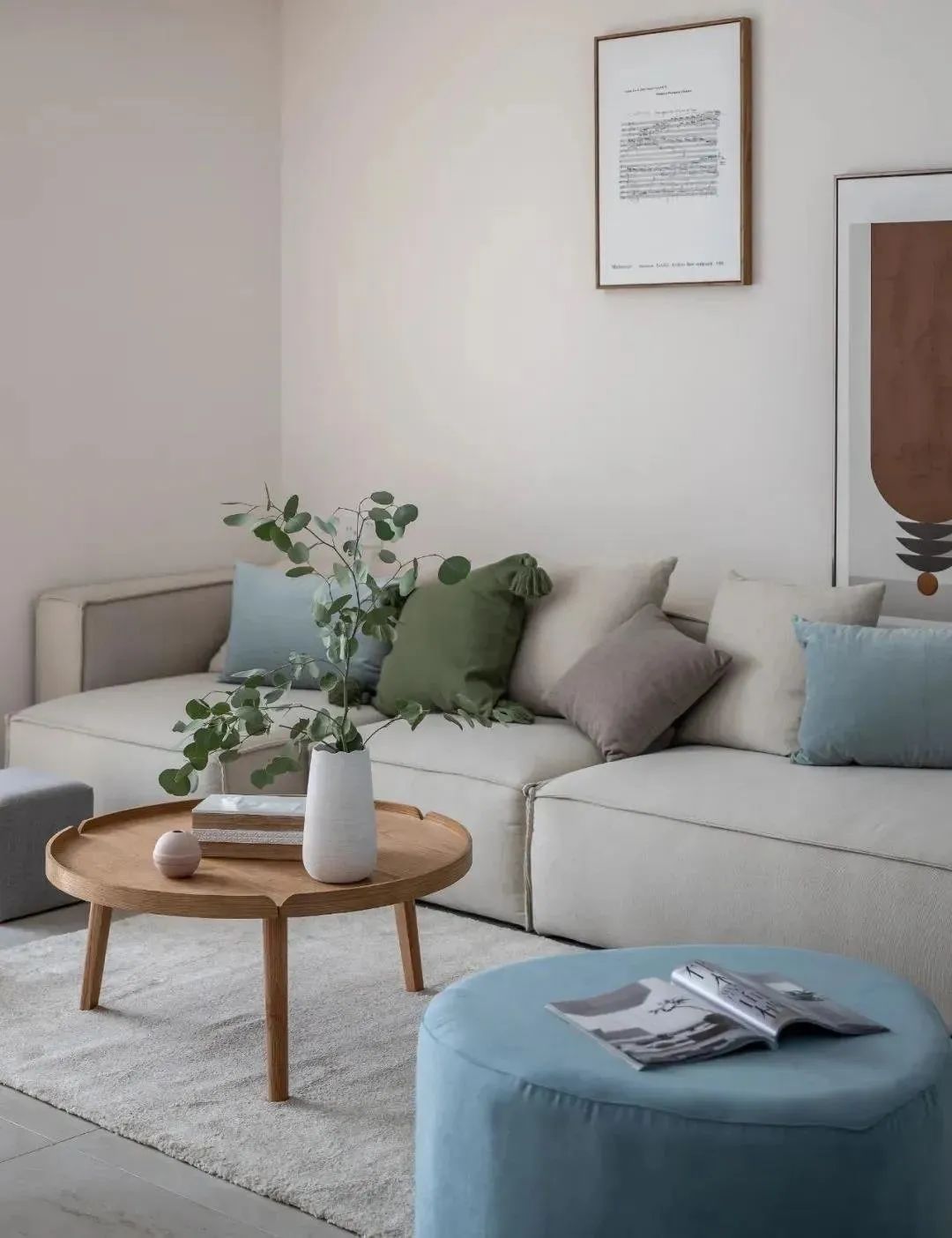 120㎡小仙女的家，灰绿混搭绯红色，整屋软装治愈少女心