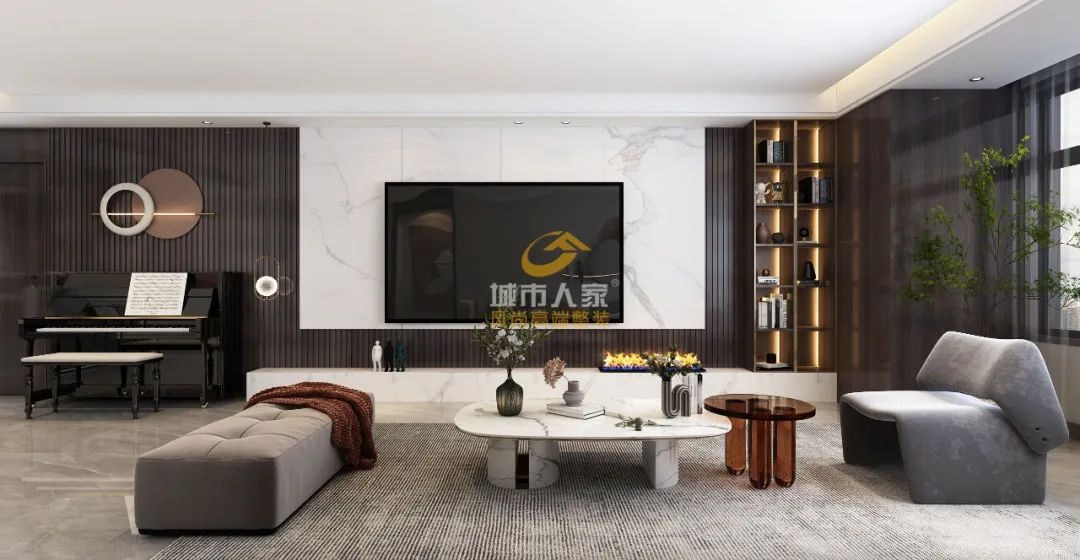 现代轻奢风格装修设计，浪漫优雅，格调满满！