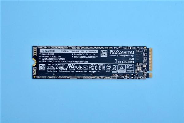 ssd|第三代NAND闪存加持 长江存储致态TiPlus5000 1TB SSD图赏