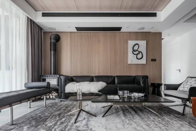 菡萏怡景装饰 | 喜欢黑白灰设计的注意啦!这个家的设计会成为你的“新欢”!