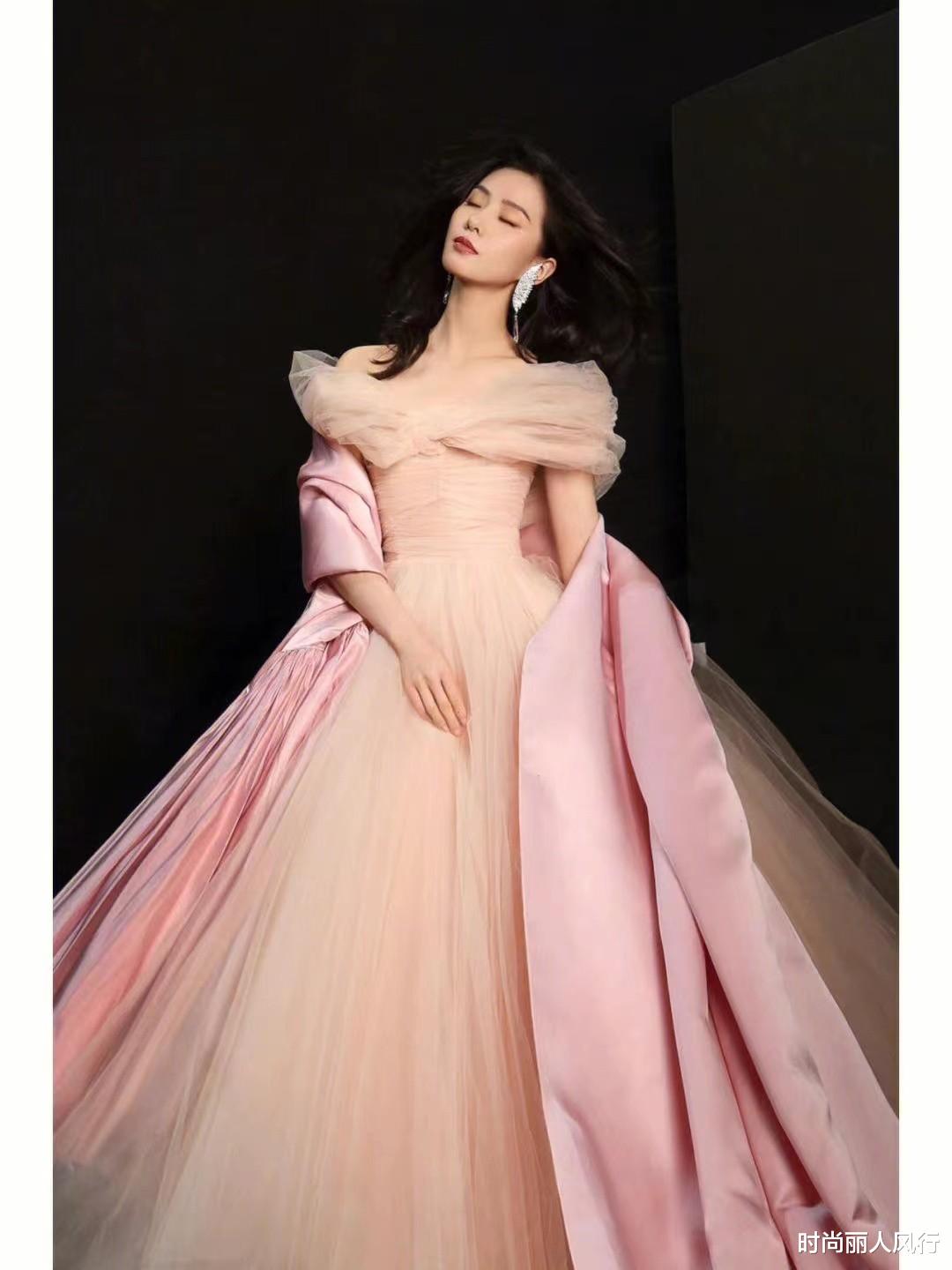 刘诗诗|刘诗诗86斤身材瘦到气质大变！穿新款高定拍宣传片，女王气场全开