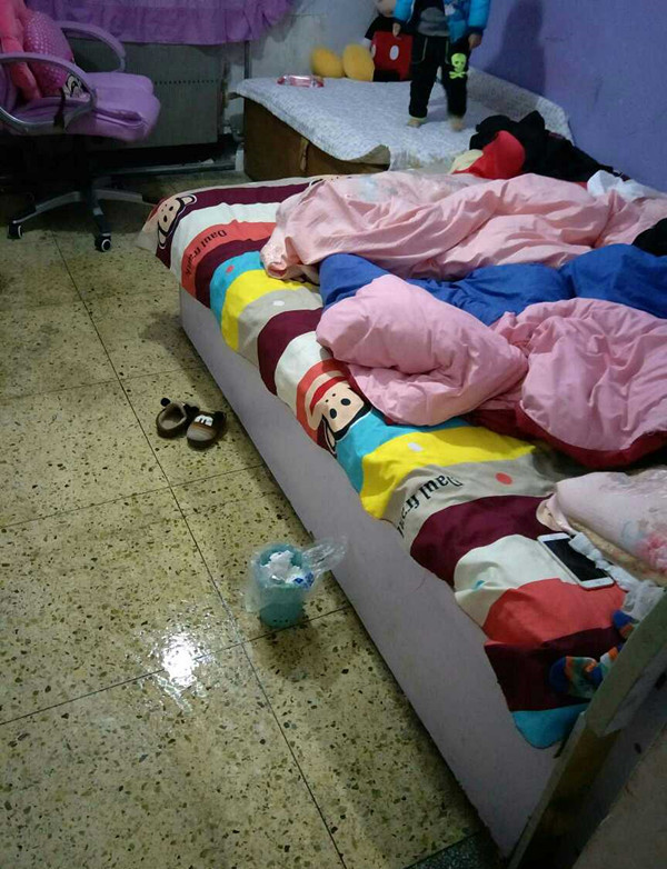 看看老公500块钱租的烂房子,又脏又破,我估计你看了都害怕!