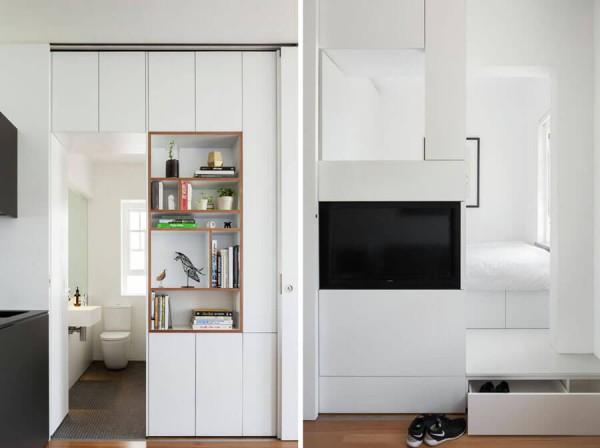 国外27平米小户型爆改,收纳空间出来后,网友拍手说这收纳真厉害