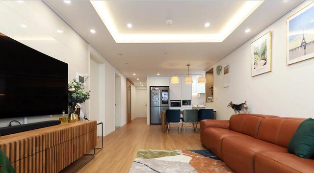 参观93㎡新房,一见倾心北欧复古风,事实证明,家就是要有温度