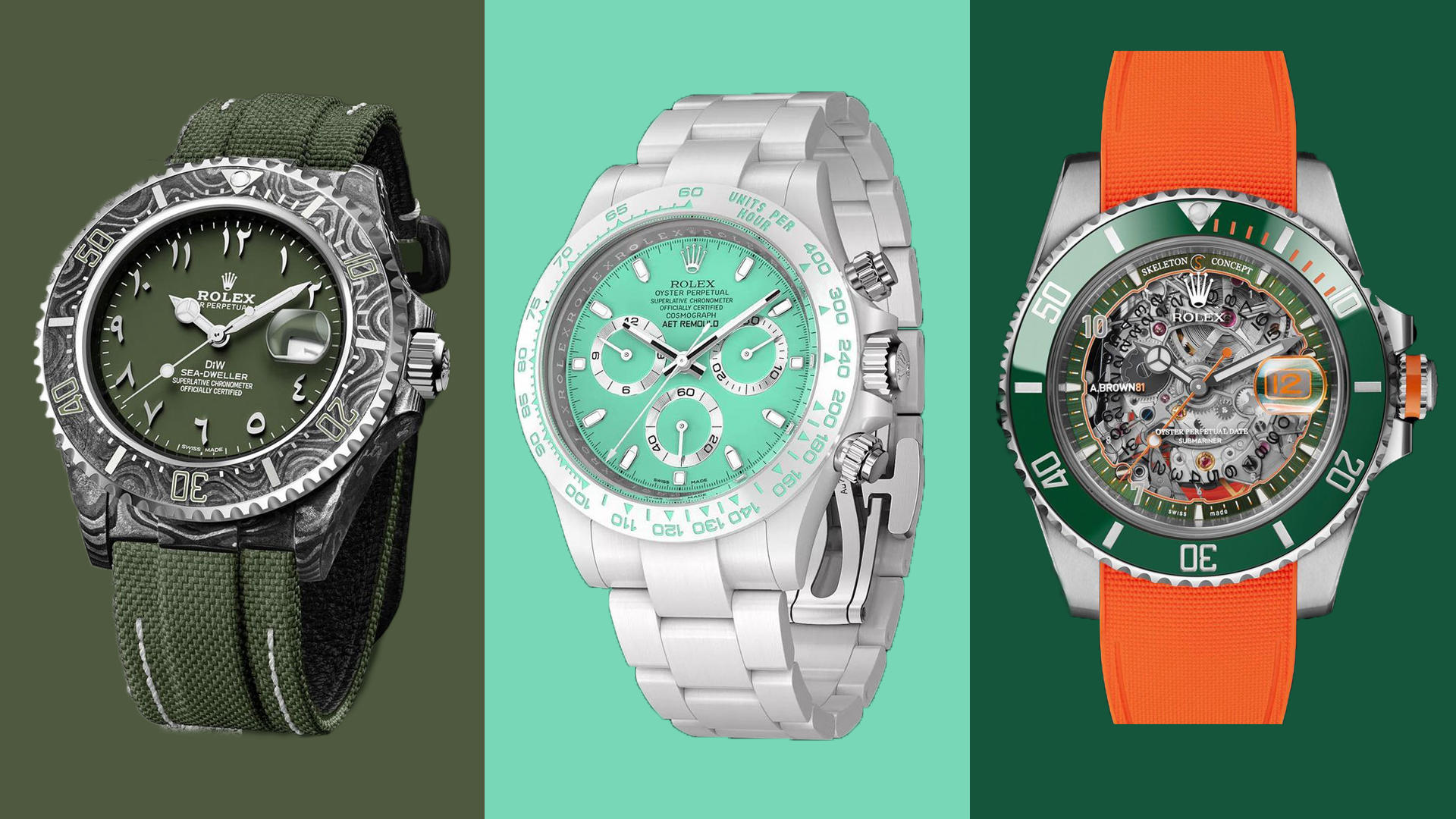 推荐三款小众的绿盘劳力士