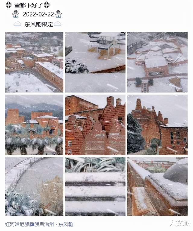 梅县区|元谋时隔39年再下雪！昆明红嘴鸥都懵了！云南多地下雪