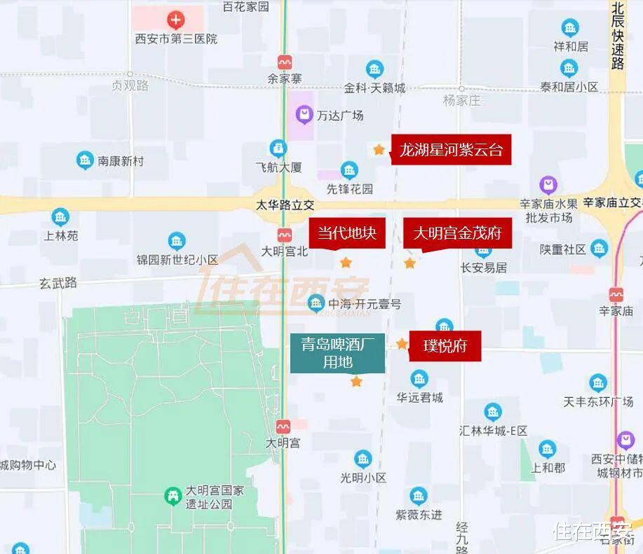 保利|大明宫板块多盘实探!龙湖、金茂、璞悦府等项目进展如何?