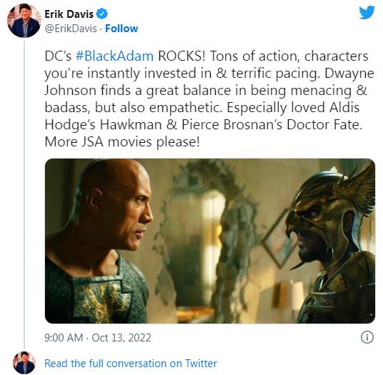 影评|褒贬不一,巨石强森《黑亚当》试映,影评人评价终于出炉!