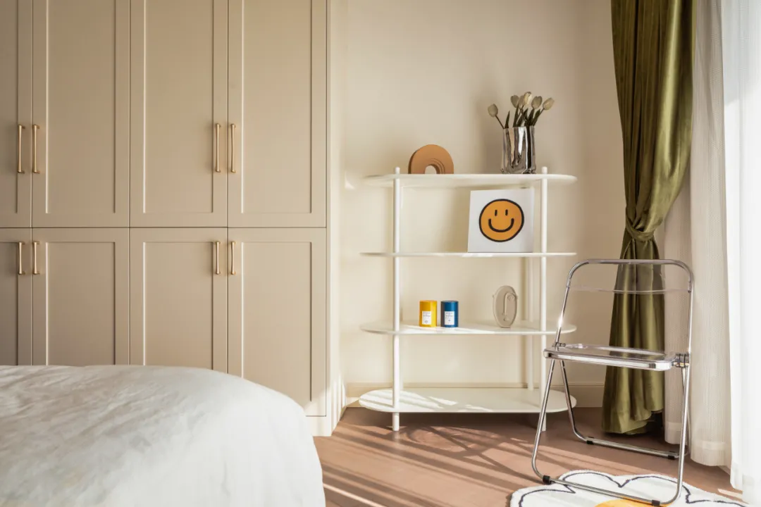 170平米超大落地窗+奶油雾感的梦幻帘，暖阳下的温柔轻法式！