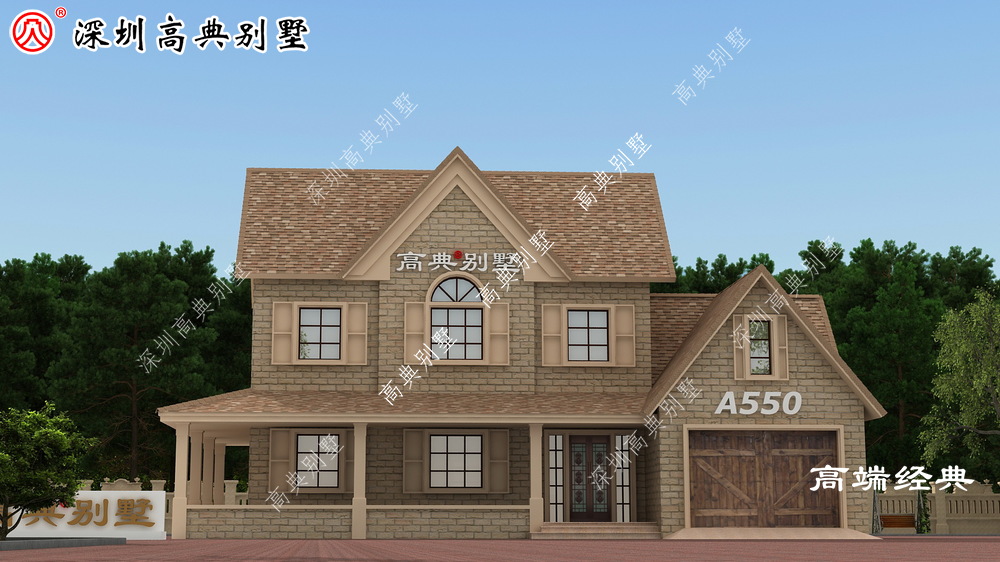 田园风格设计,更好地展现了农村别墅的,优雅浪漫