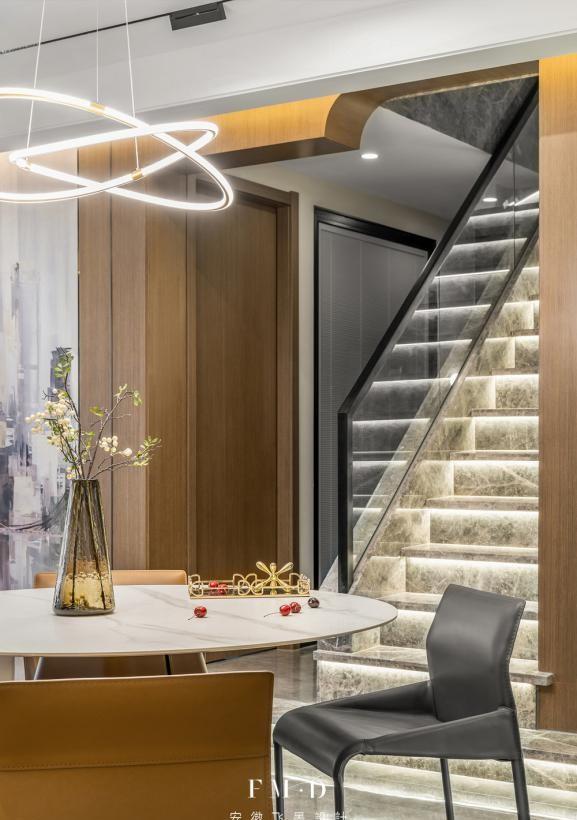 拆护栏墙,跃层楼梯爆改后,对比量房图,实用+颜值好看2倍不止