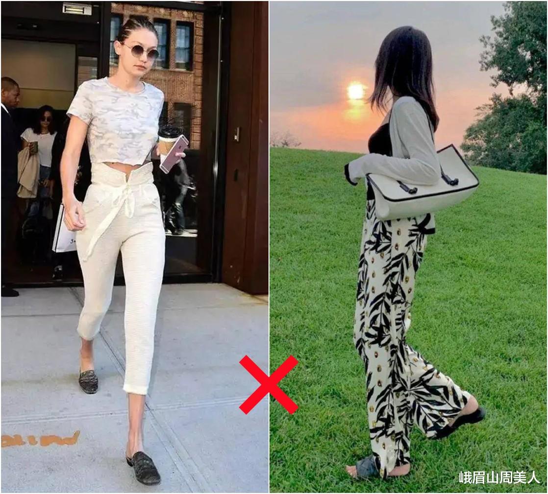 “腿粗、胯宽”的女人，这3种裤子再火也别穿！显胖不说还很廉价