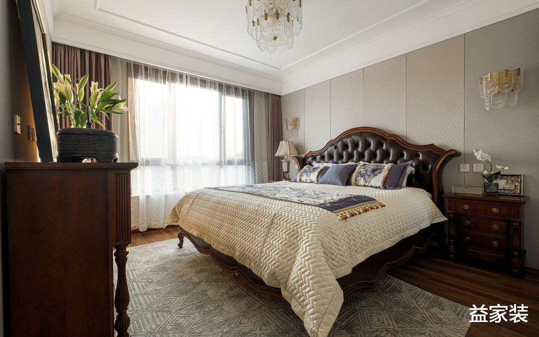 中式和美式混搭设计，让160平大三居更具魅力，实现空间的升级