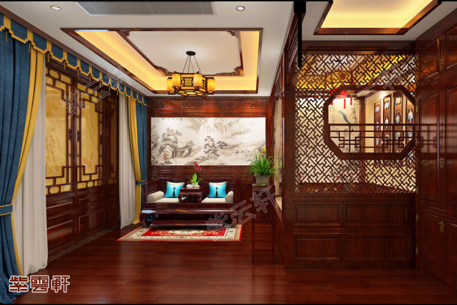 中式装修,呈现中国文化之美,深受喜爱中华传统文化人们的青睐