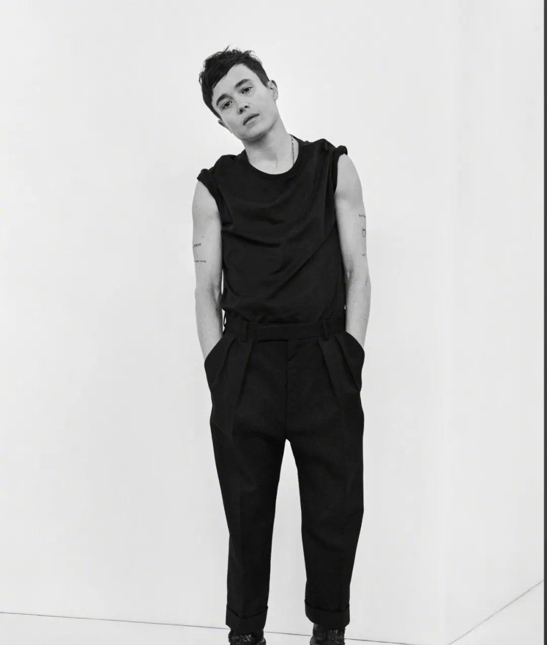 杂志|男星艾略特·佩吉《Esquire》杂志写真大片，35岁勇敢做自己