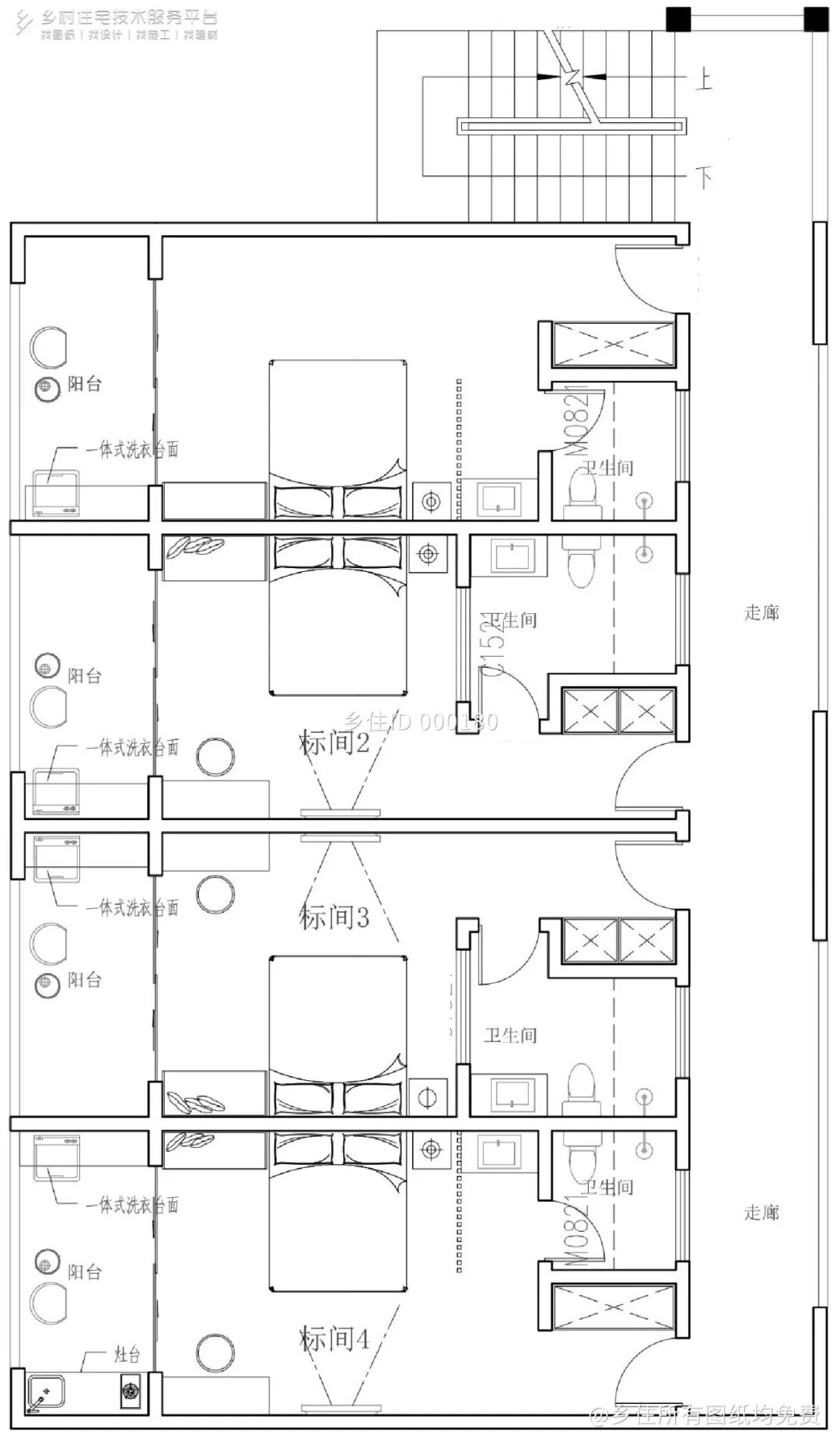 乡住科技免费图纸精选8款民宿别墅自建房图纸,优雅恬静的民宿风光让人心旷神怡