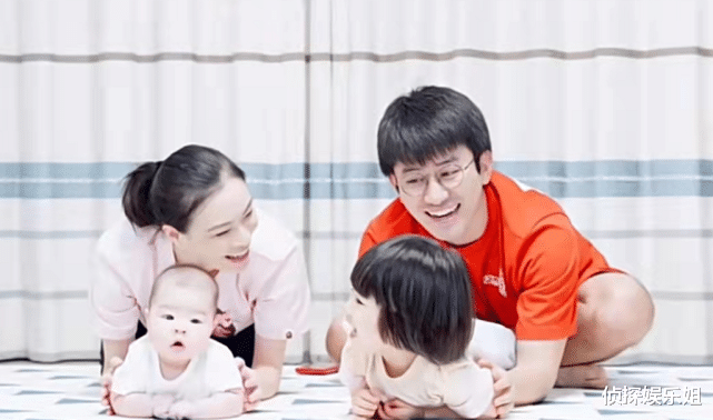 吴敏霞|吴敏霞老公晒全家福庆520,相爱十二年仍似热恋,一家四口好幸福