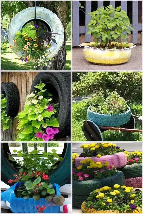 老公把旧轮胎这么一改，很多家具都不用买了，省下一大笔钱