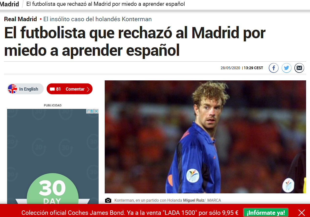 廣廈|棄皇馬加盟格拉斯格流浪者？他有著奇葩的轉(zhuǎn)會理由