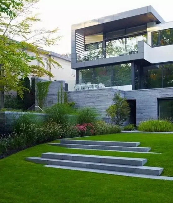 阶梯式庭院，比传统庭院还大气！