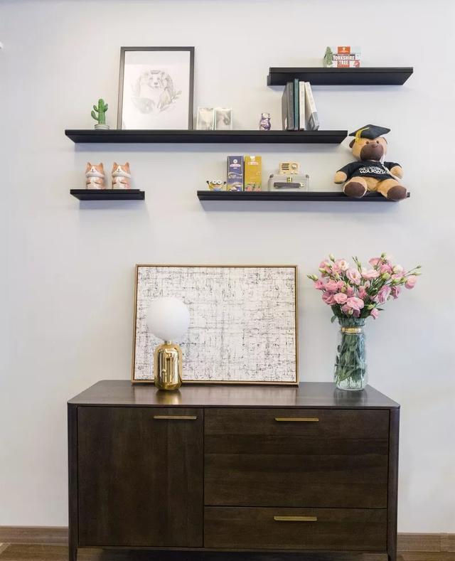 8万将88㎡新房装成清新北欧风,挤出书房,两居妥妥变三房!