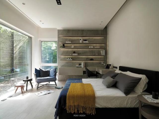 200㎡现代简约,亲近自然的空间,返璞归真的设计,舒适惬意