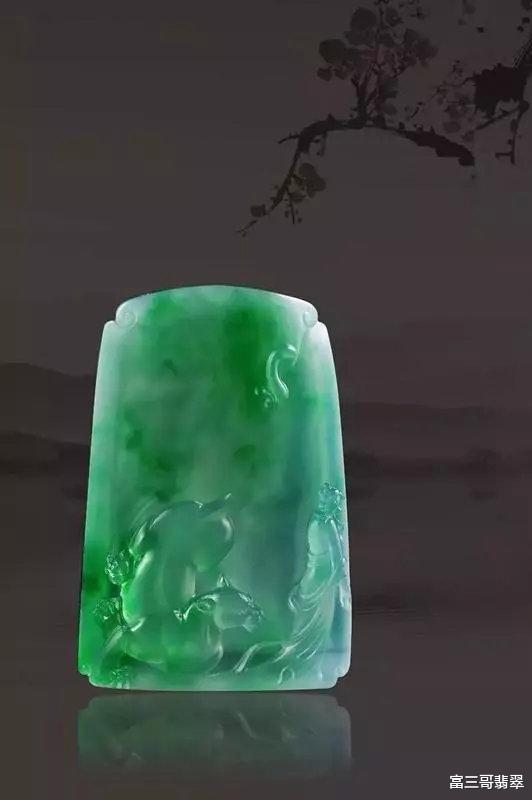 翡翠|玉赏 | 精美翡翠玉雕作品，赏心悦目！