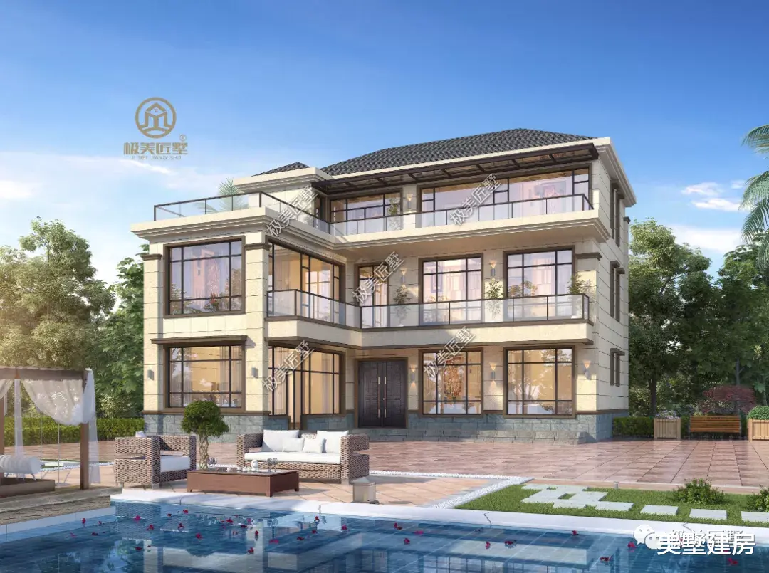 时尚的设计还是要看现代风,16米×17米,看看不吃亏