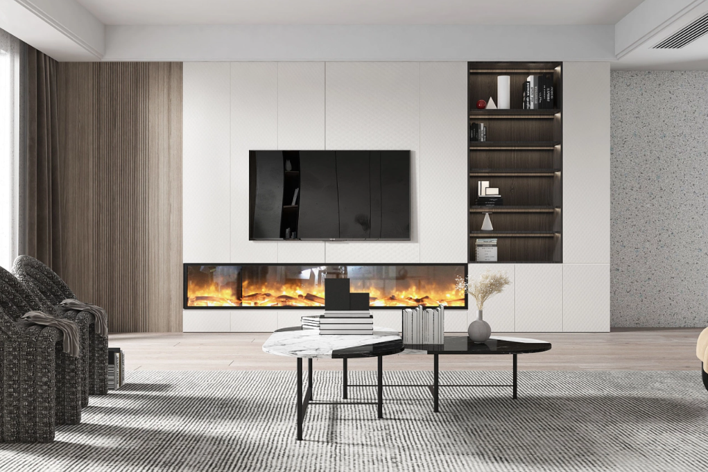 电视背景墙,这样装修设计,让你的客厅颜值翻一倍。