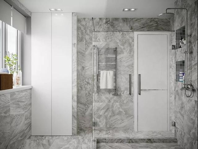 以简单白作为装修设计的主调,整个空间宛若仙境,实用美观