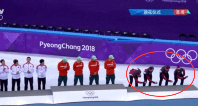 韩国队|冤枉金旼奎了？加拿大选手扫奖台时，谁注意韩国人的举动：真卖力啊