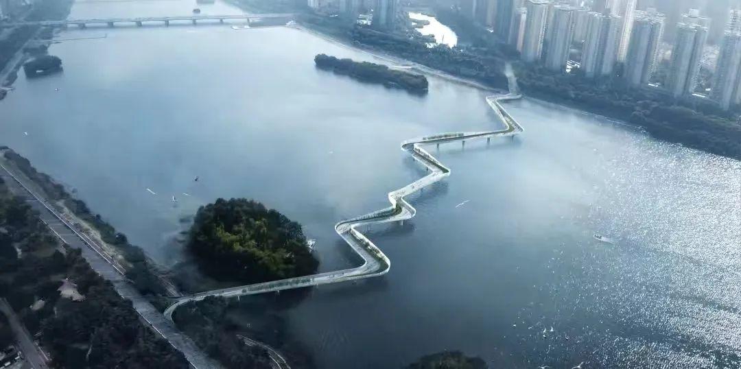 1.13km!洛阳珠江路慢行步行桥设计图出炉 网友:不实用太单调?