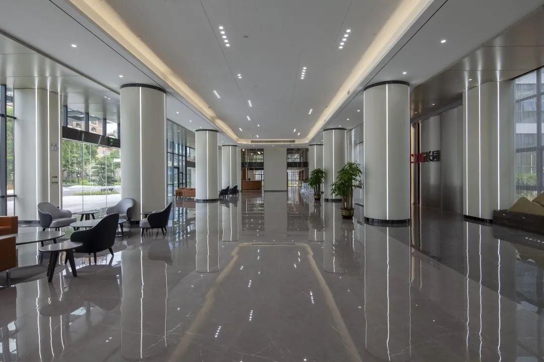 中国500强企业科技园研发楼装修设计-广东珠海园区