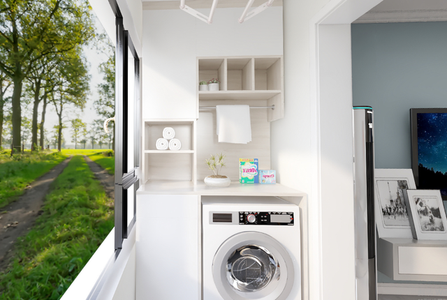 一个阳台,多种功能用途,你家也可以照着装!