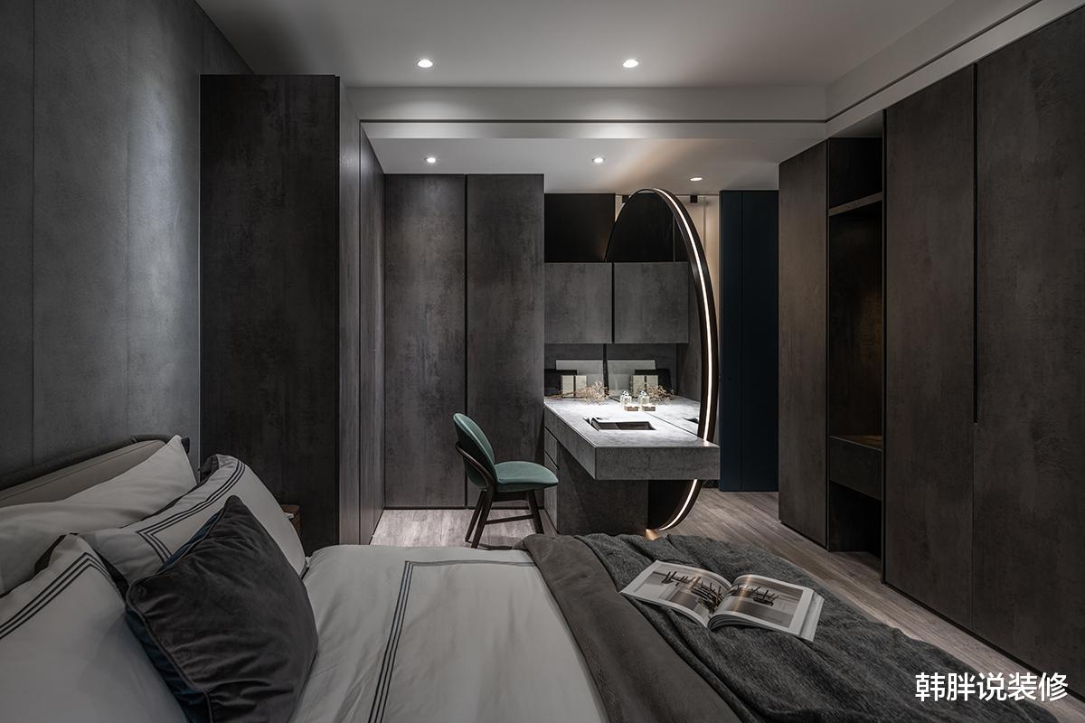 92㎡现代风,优雅沉稳大气!颜值超高收纳满分