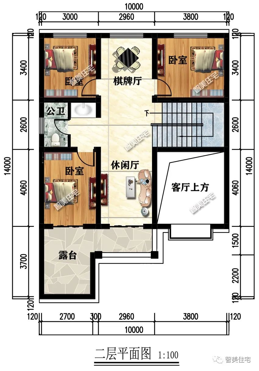 在农村盖一栋现代风格别墅,做时尚的风向标,年轻人更有话语权