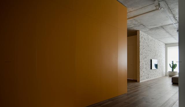 断舍离后工业风不等于穷装,舍弃墙漆、吊顶,120保留了高级感