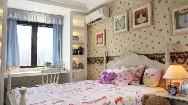 124平美式三室两厅,装修花了28万,客厅漂亮极了,以后照着装!